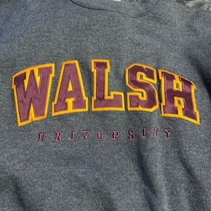 Walsh university crewneck